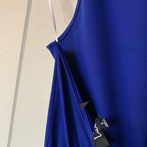 Lulu’s Royal Blue Halter Jumpsuit - Picture 6 of 7